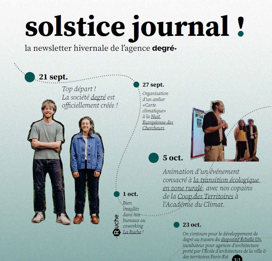 Newsletter n°1 – Solstice journal décembre 2023